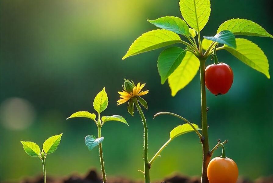 The Growth Phases of Crops from Seed to Harvest